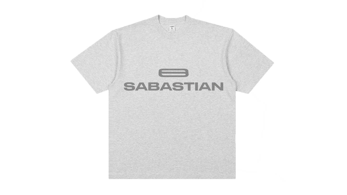 SABASTIAN ESSENTIALS T-SHIRT GRAY