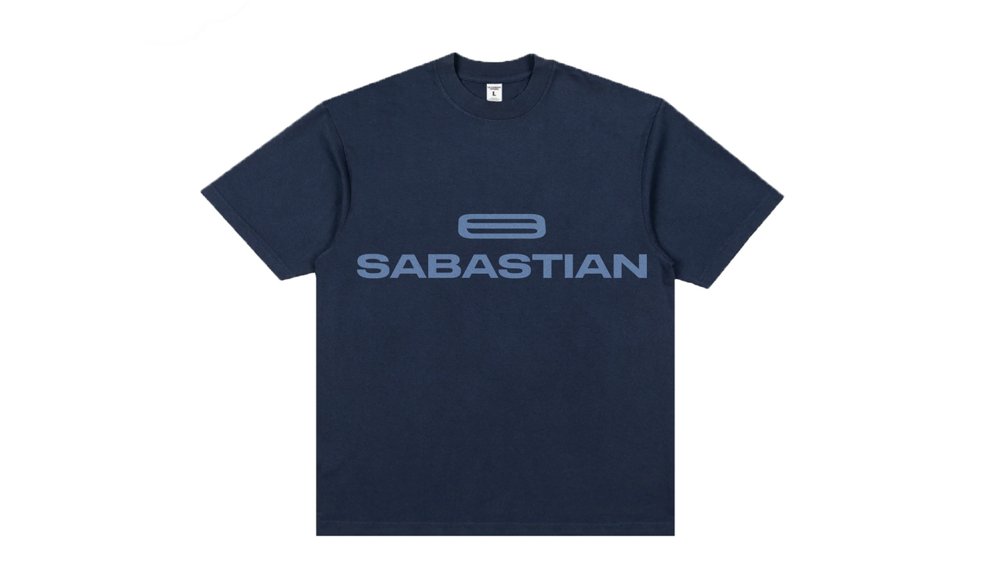 SABASTIAN ESSENTIALS T-SHIRT NAVY