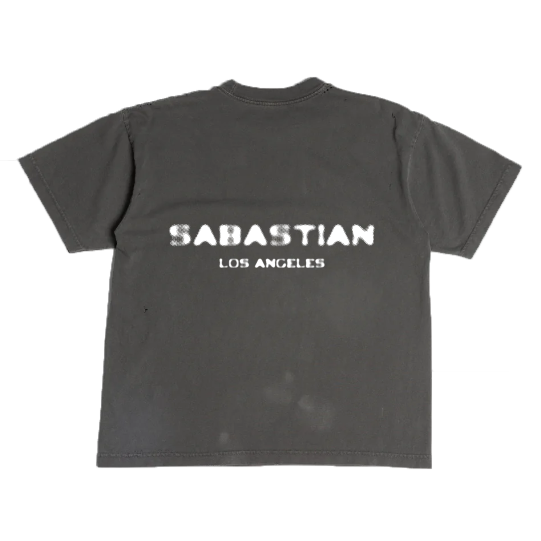 TRIPLE S DISTRESSED TSHIRT